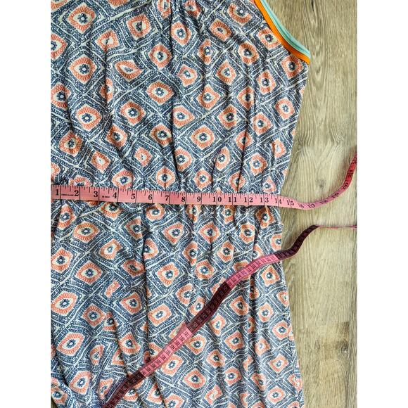 Boden Jersey dress, Geometric Summer Size 12L - Picture 7 of 9